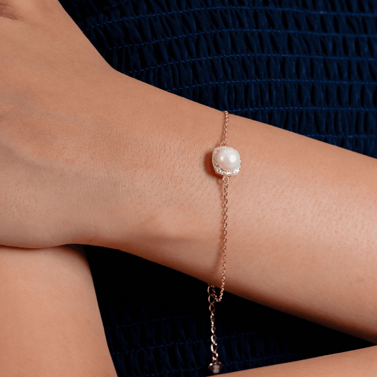 Pearl Halo Bracelet