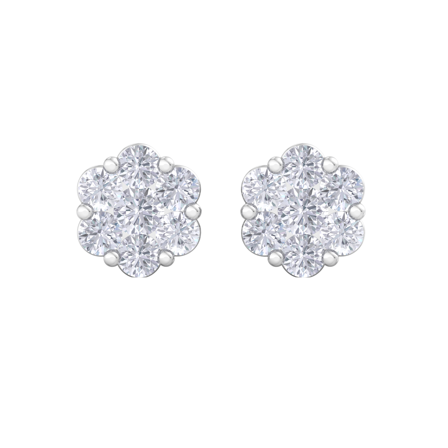 Blossom Diamond Earrings