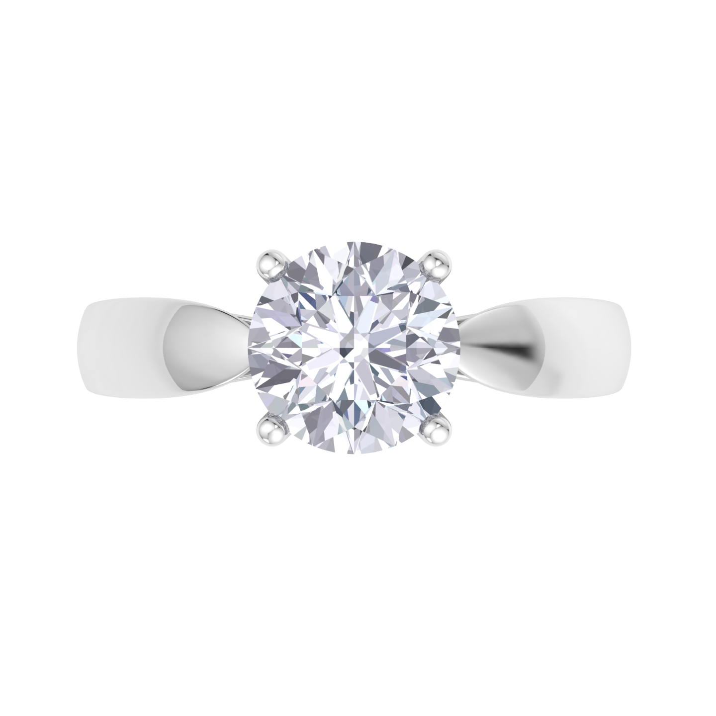 Celestial Solitaire Ring