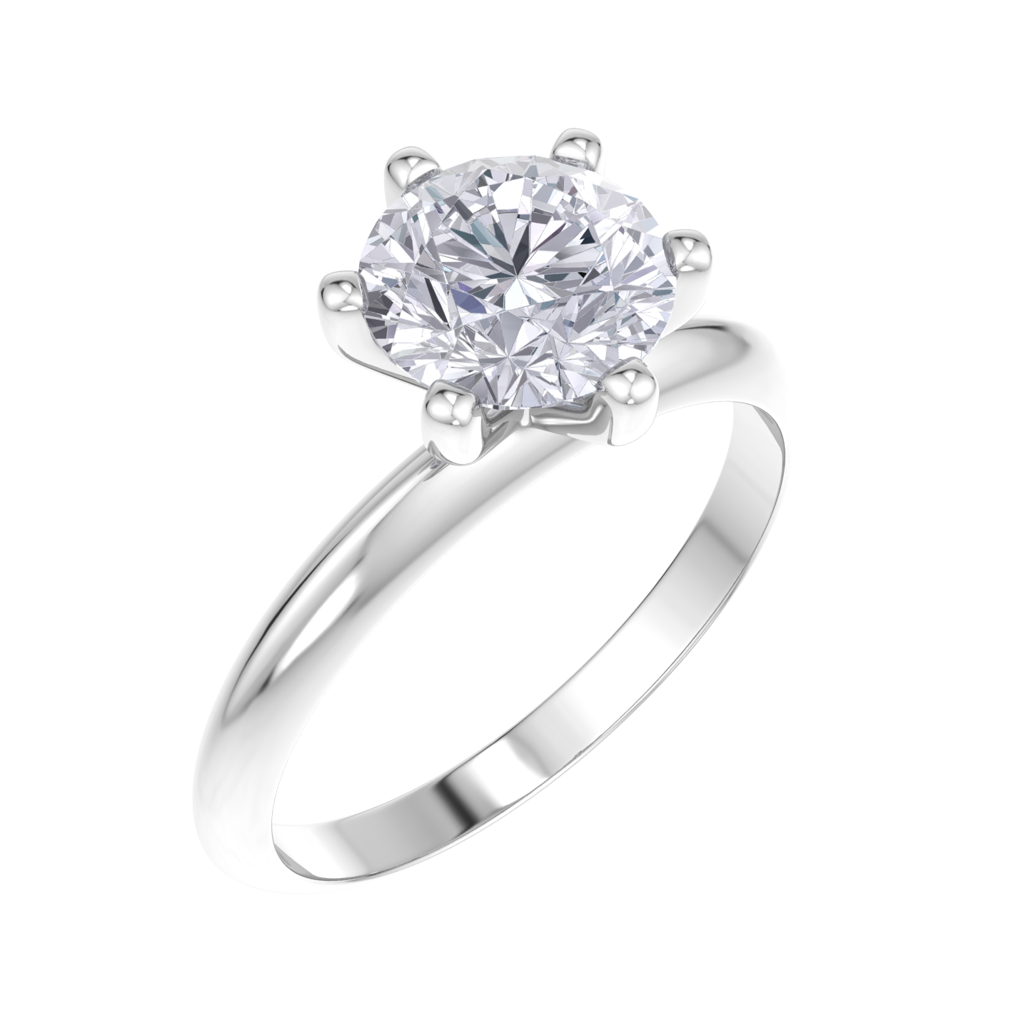 Glittering Gem Solitaire Ring