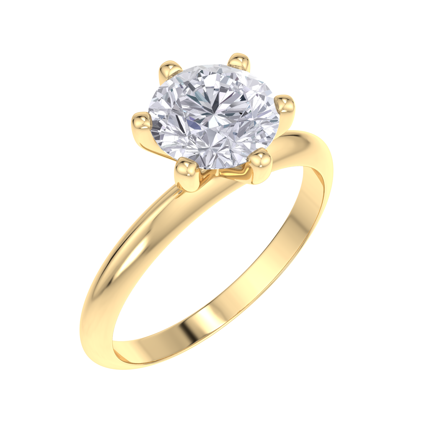 Glittering Gem Solitaire Ring