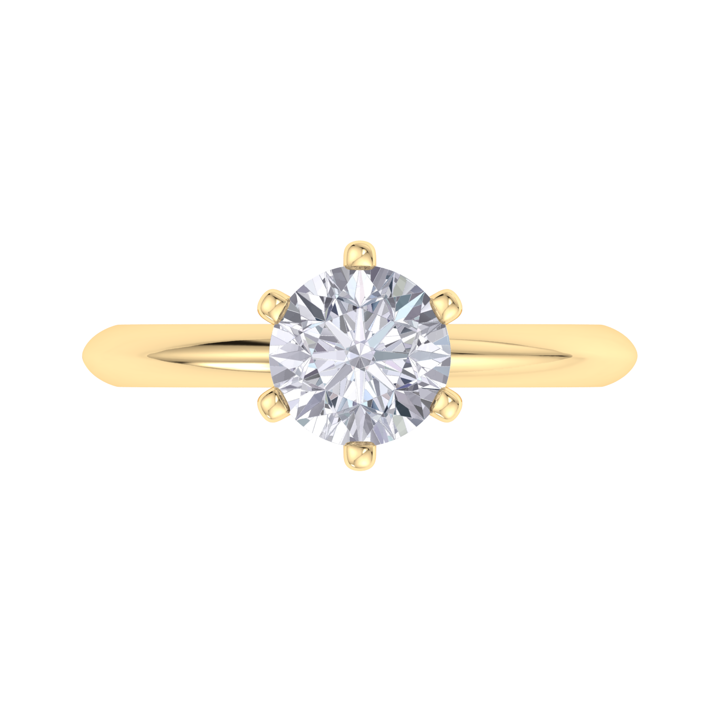 Glittering Gem Solitaire Ring