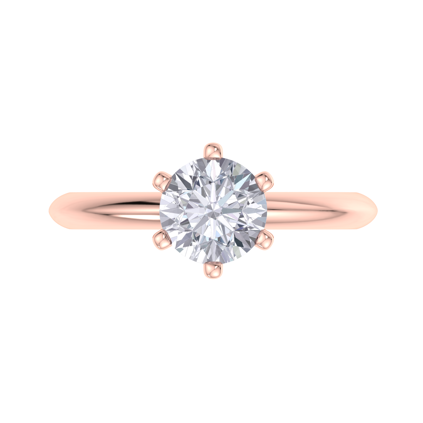 Glittering Gem Solitaire Ring