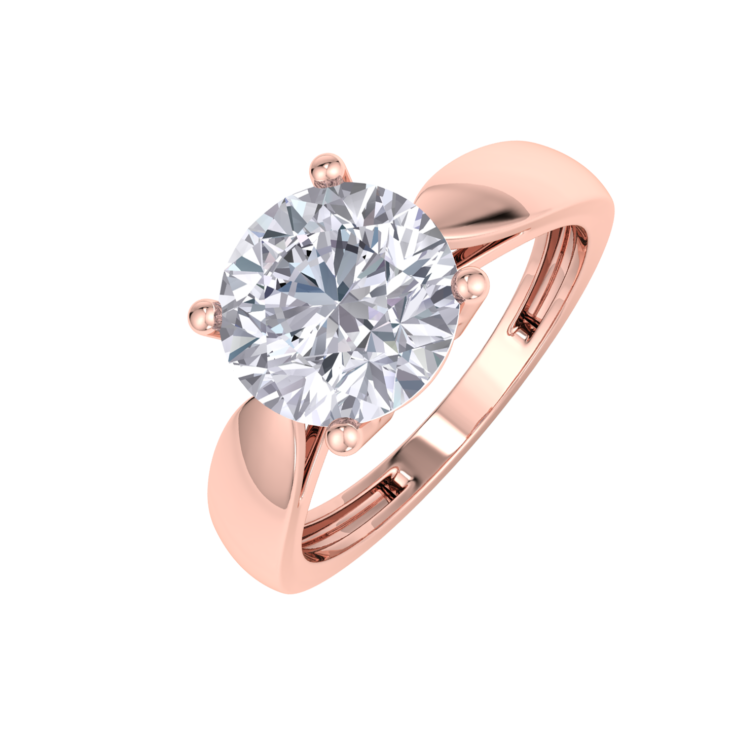 Celestial Solitaire Ring