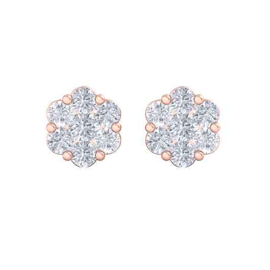 Blossom Diamond Earrings