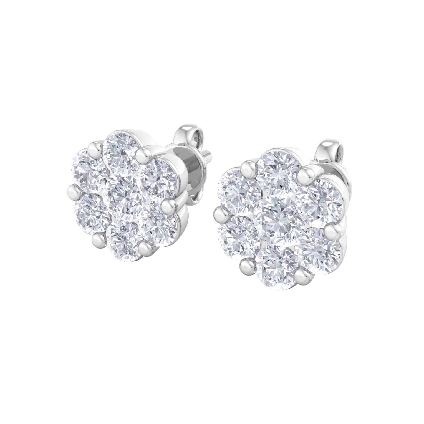 Blossom Diamond Earrings