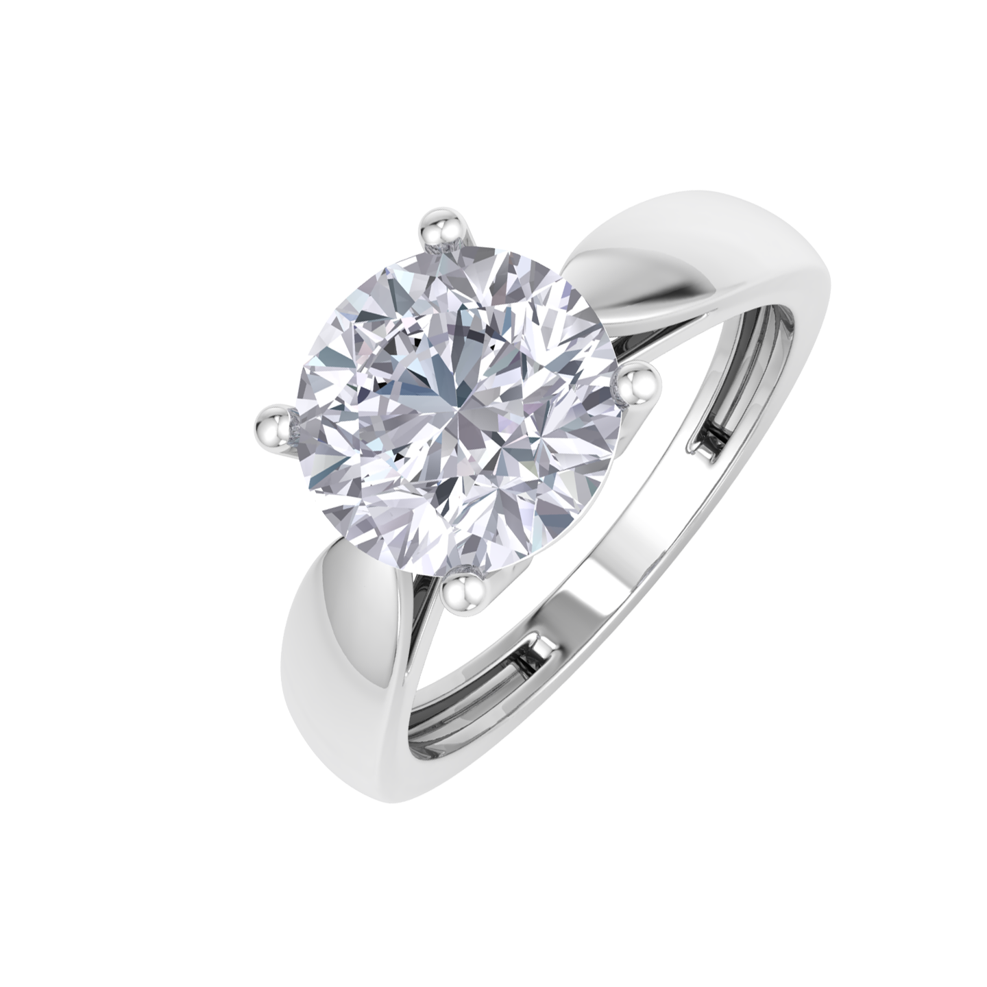 Celestial Solitaire Ring