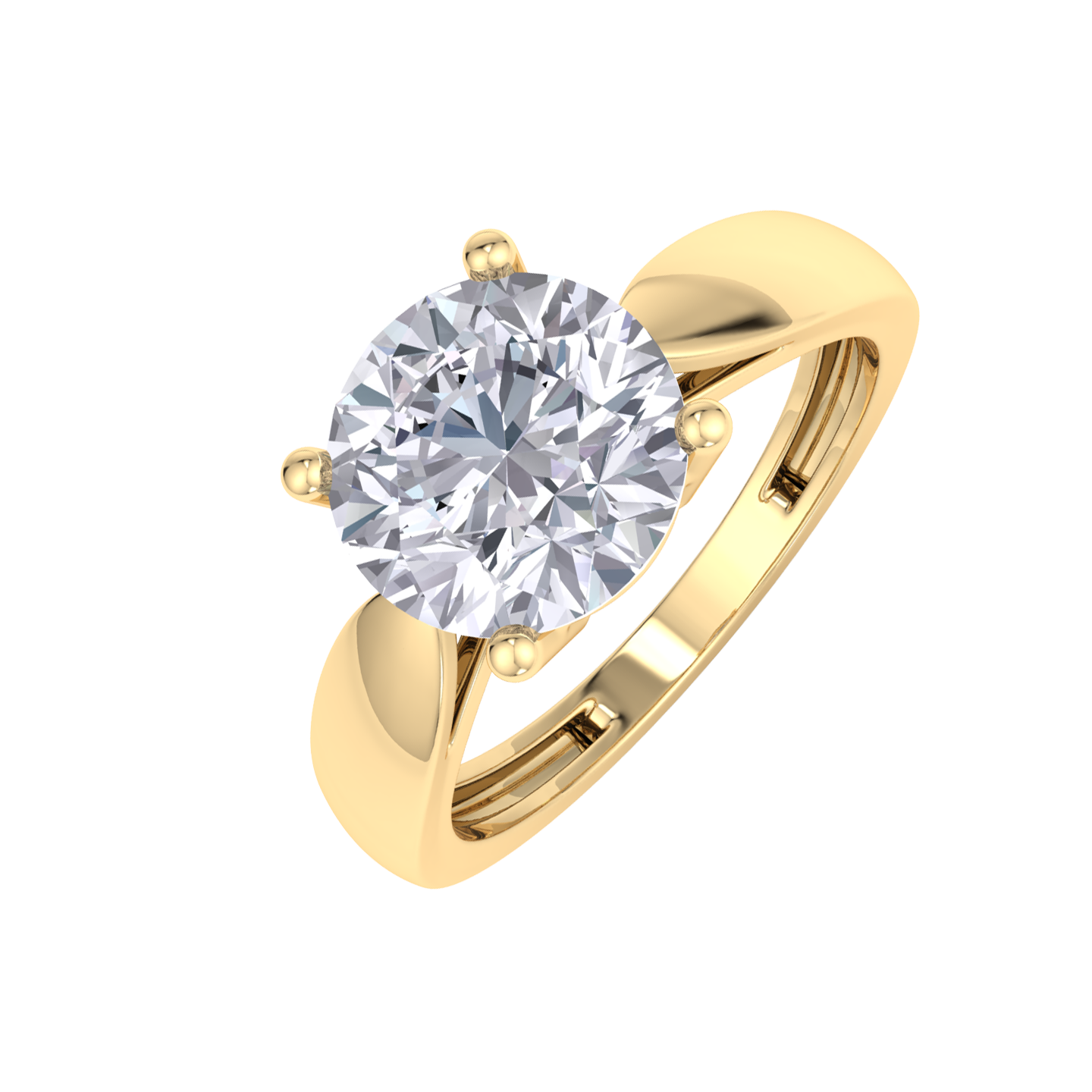 Celestial Solitaire Ring